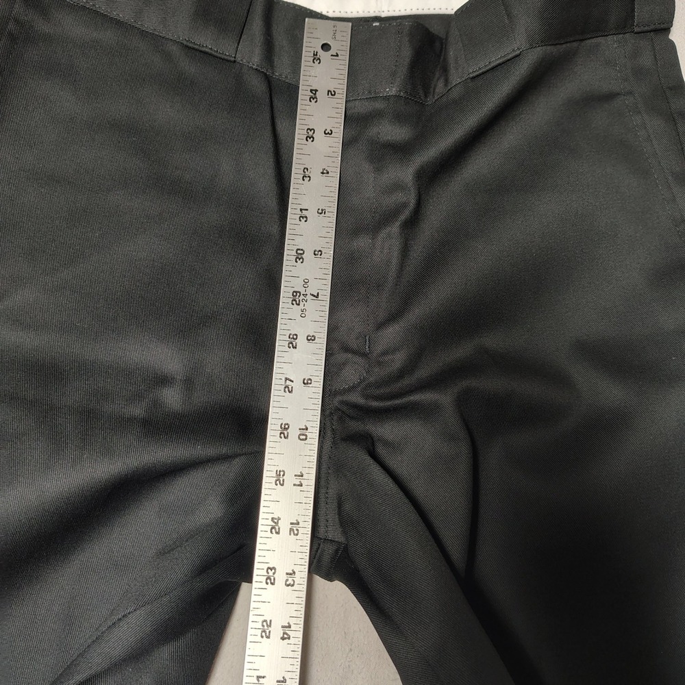 Dickies Mens 874 Work Pants 34x32 Black Twill Original Fit Straight Leg P874BK - Picture 4 of 10